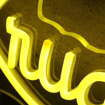 Kruah Consultants Llc Yellow Led Neon Sign - Shineneon