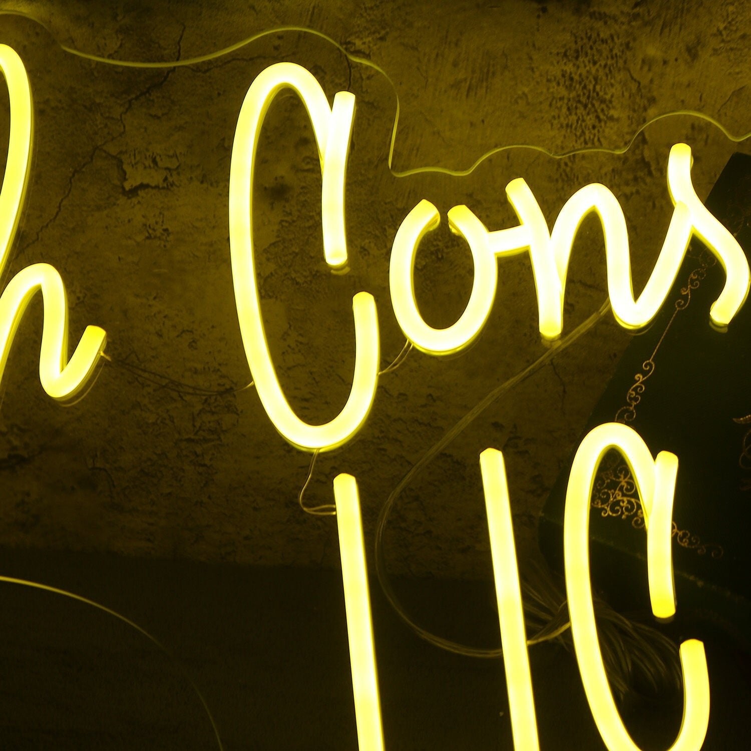Kruah Consultants Llc Yellow Led Neon Sign - Shineneon