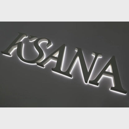 Ksana 3D Backlit Channel Letters Led Light Sign - Shineneon