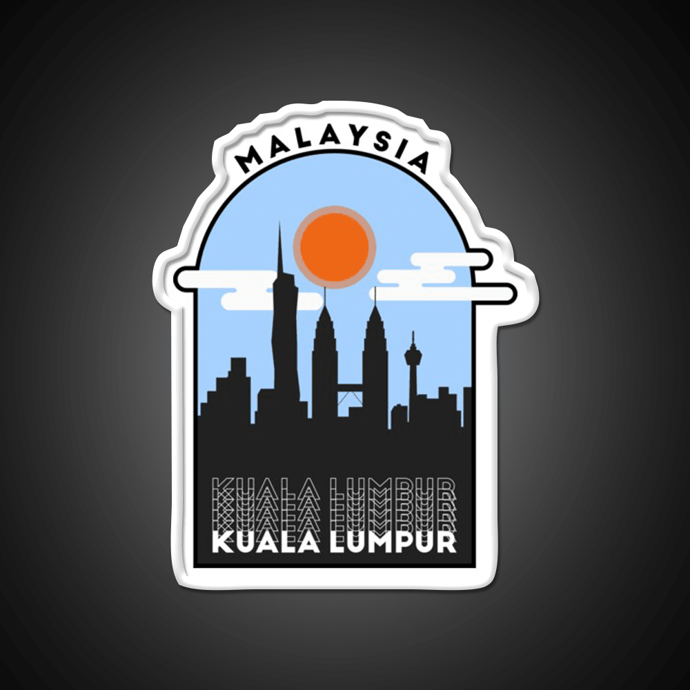 Kuala Lumpur Malaysia Asian Cultural Led Neon Sign Rgb Color - Shineneon