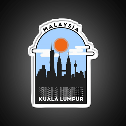 Kuala Lumpur Malaysia Asian Cultural Led Neon Sign Rgb Color - Shineneon