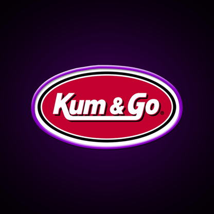 Kum Go Fast Food Led Neon Sign For Burger Place Rgb Color - Shineneon