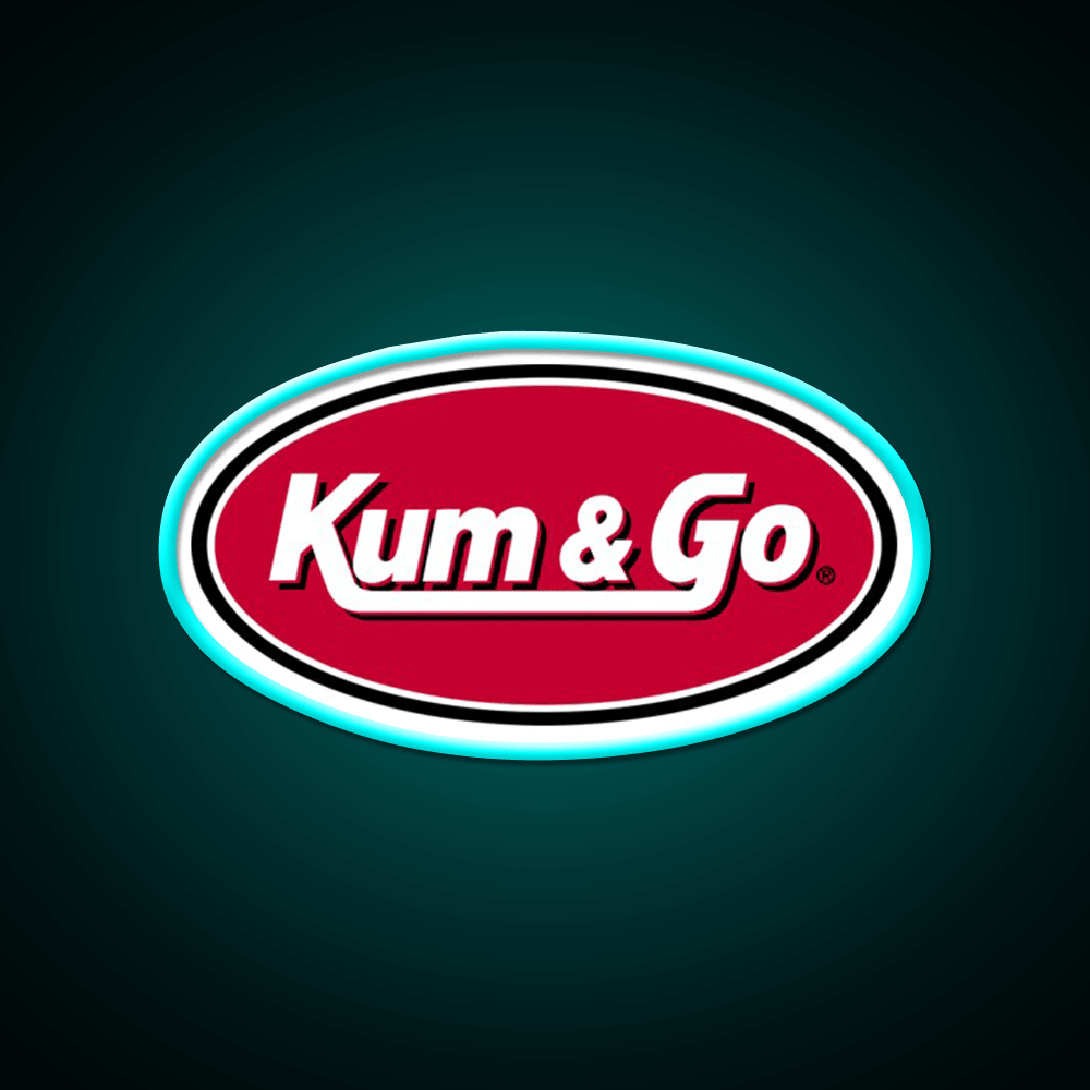 Kum Go Fast Food Led Neon Sign For Burger Place Rgb Color - Shineneon