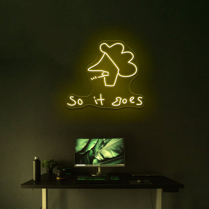Kurt Vonnegut Pop Artwork Neon Signs For Sale - Shineneon
