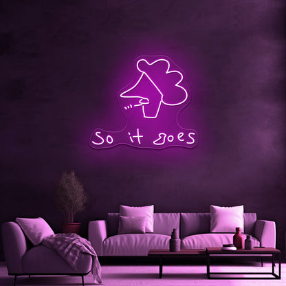 Kurt Vonnegut Pop Artwork Neon Signs For Sale - Shineneon