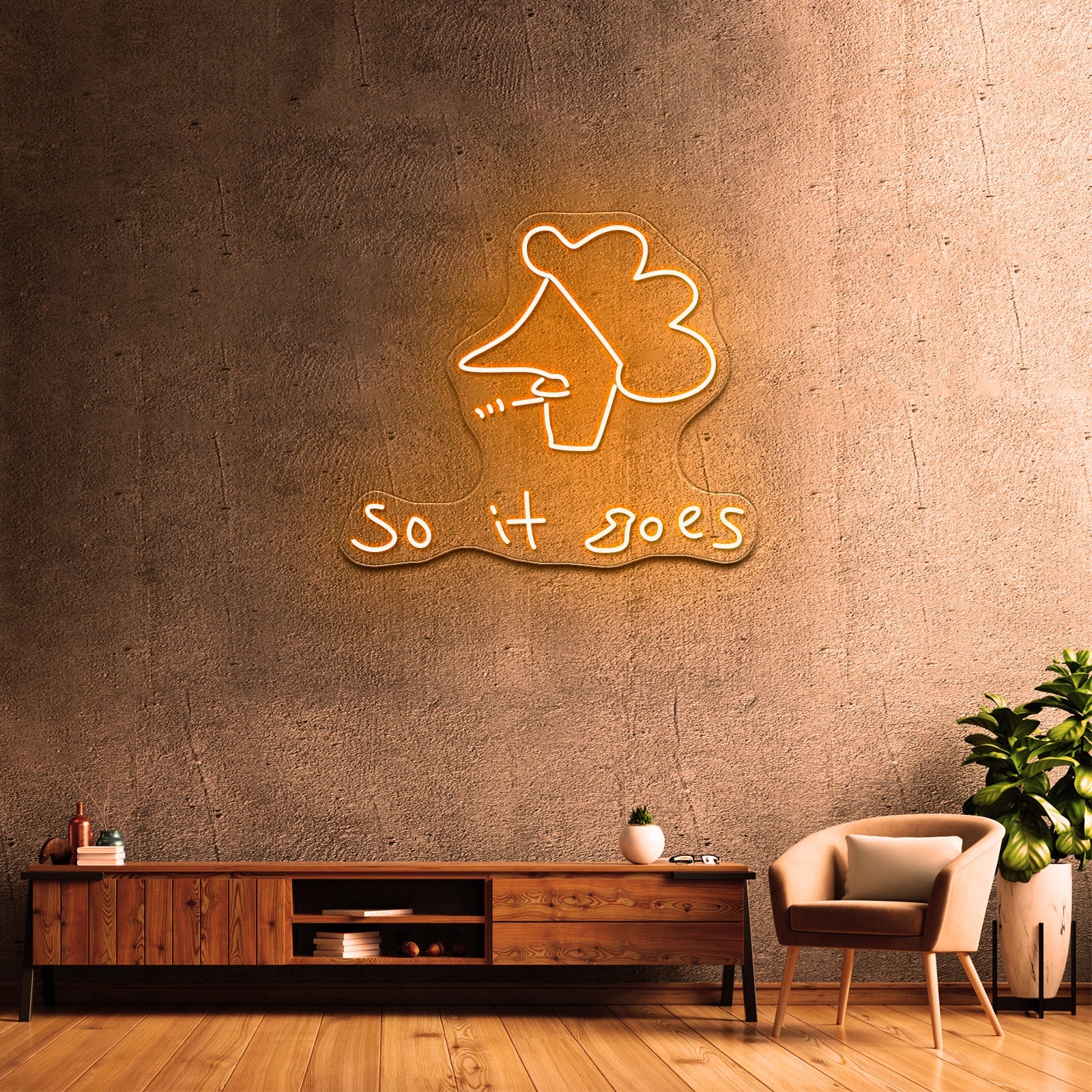 Kurt Vonnegut Pop Artwork Neon Signs For Sale - Shineneon