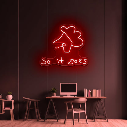 Kurt Vonnegut Pop Artwork Neon Signs For Sale - Shineneon
