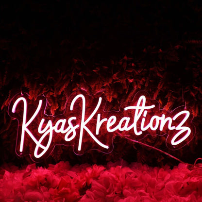 Kyas Kreations Red Led Neon Sign - Shineneon