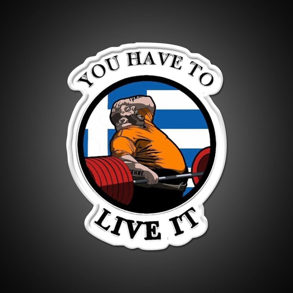 Kyriakos Grizzly 2 Gym Fitness Led Neon Sign Rgb Color