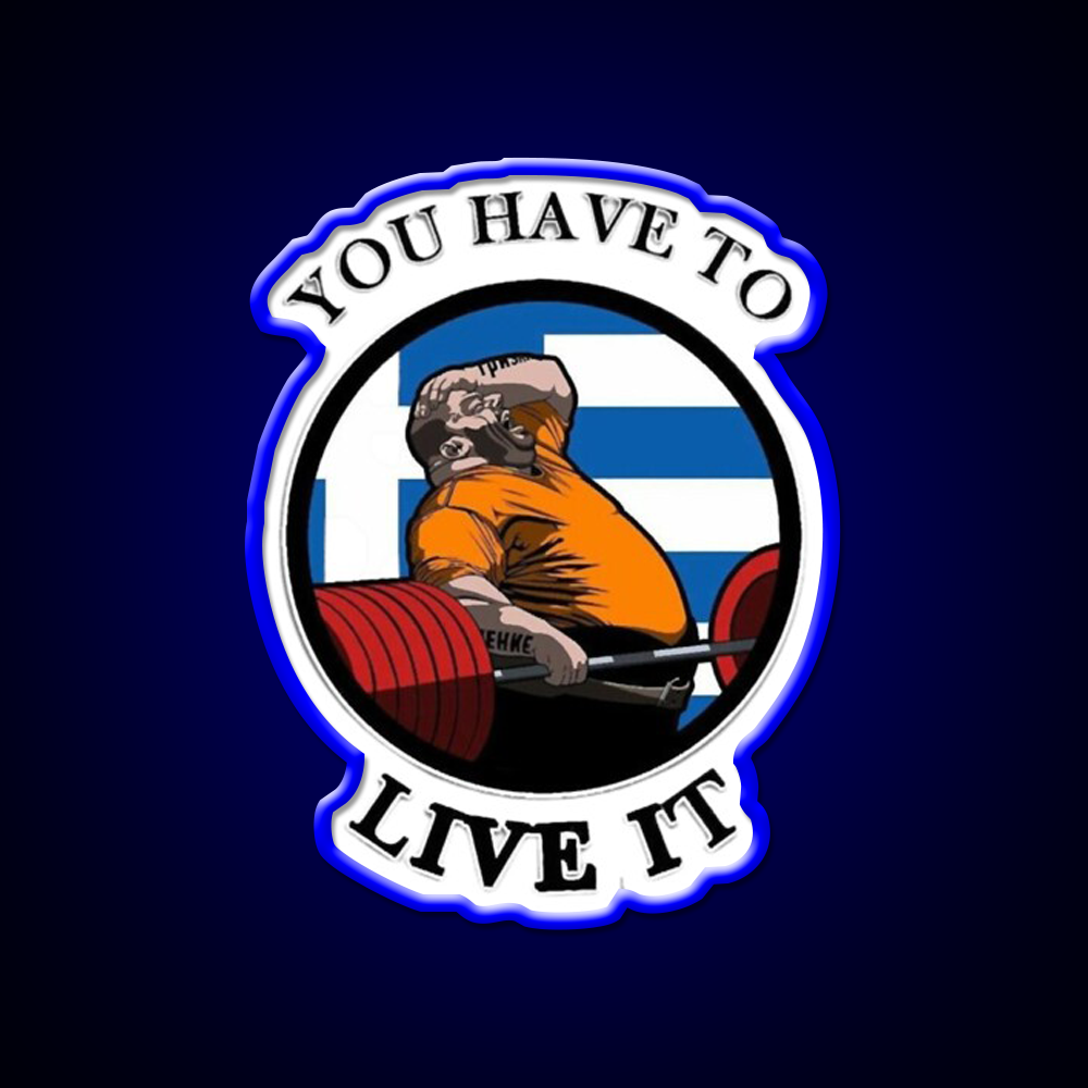 Kyriakos Grizzly Gym Fitness Led Neon Sign Rgb Color