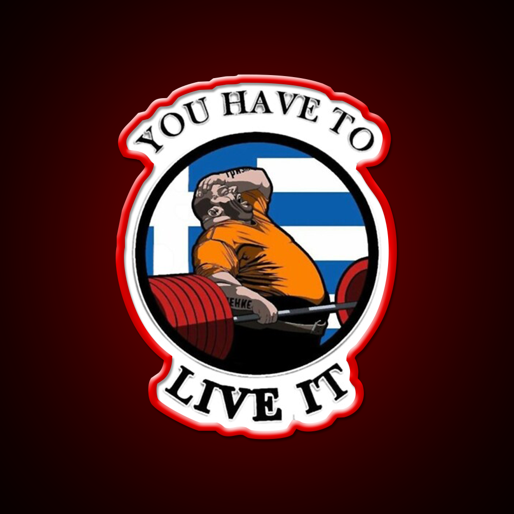 Kyriakos Grizzly Gym Fitness Led Neon Sign Rgb Color