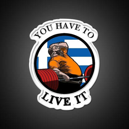 Kyriakos Grizzly Gym Fitness Led Neon Sign Rgb Color