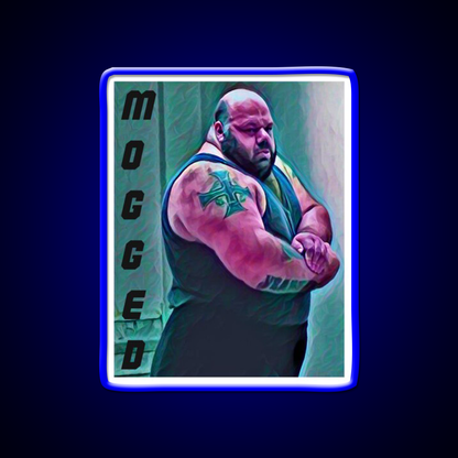 Kyriakos Grizzly Mogged Gym Fitness Led Neon Sign Rgb Color