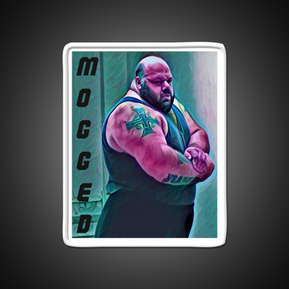 Kyriakos Grizzly Mogged Gym Fitness Led Neon Sign Rgb Color