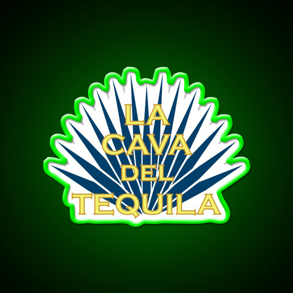 La Cava Del Tequila Party Drink Tequila Led Neon Sign Rgb Color - Shineneon