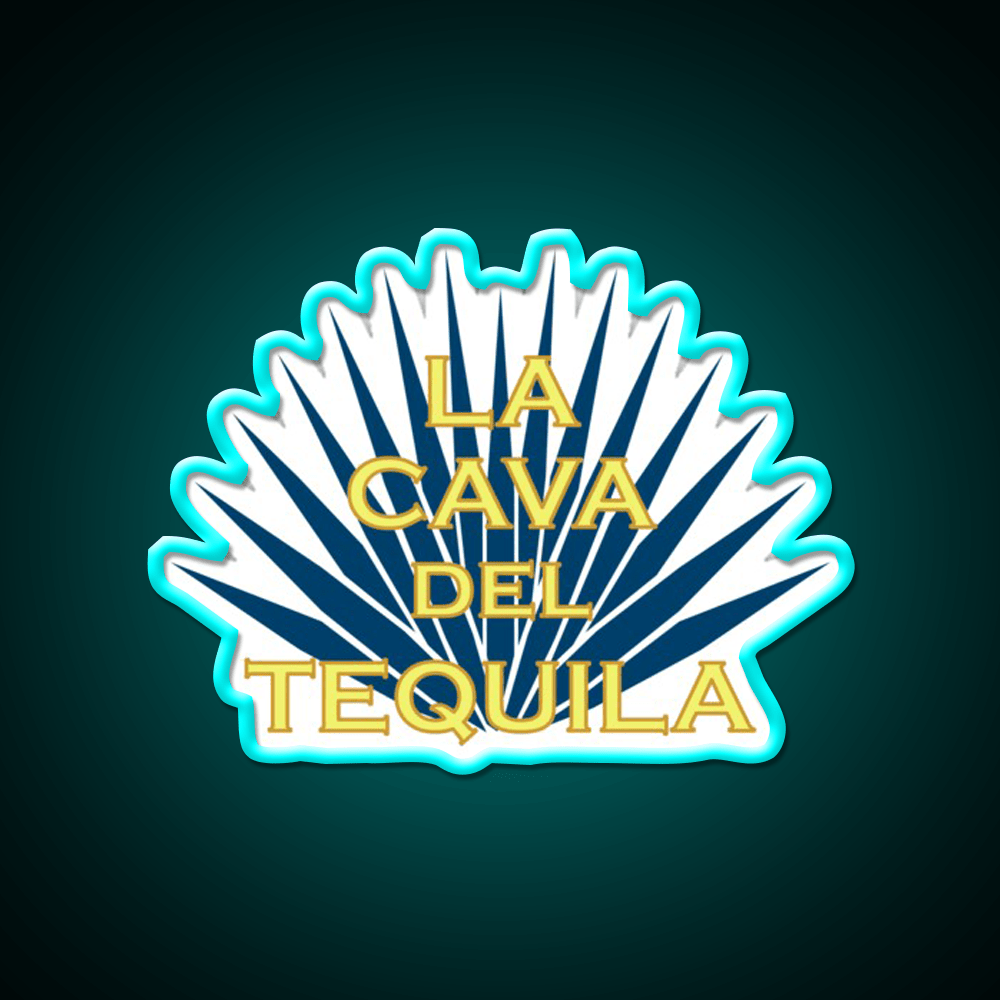 La Cava Del Tequila Party Drink Tequila Led Neon Sign Rgb Color - Shineneon