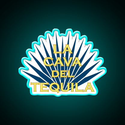 La Cava Del Tequila Party Drink Tequila Led Neon Sign Rgb Color - Shineneon