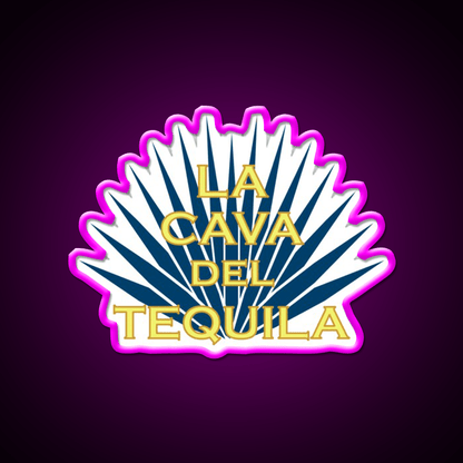 La Cava Del Tequila Party Drink Tequila Led Neon Sign Rgb Color - Shineneon