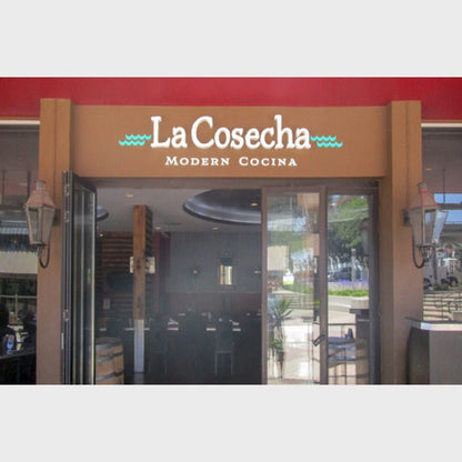 La Cosecha Morden Cocina 3D Frontlit Channel Letters Led Light Sign - Shineneon