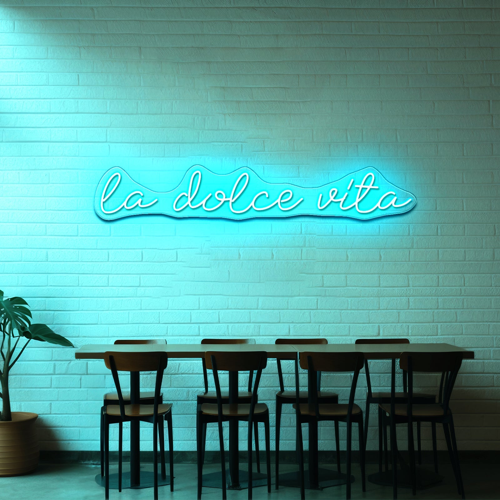 La Dolce Vita Led Light Wall Art - Shineneon