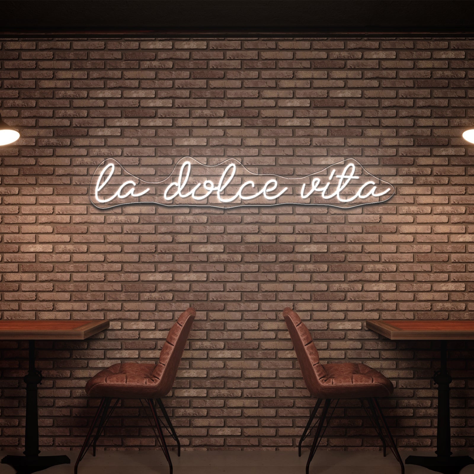 La Dolce Vita Led Light Wall Art - Shineneon