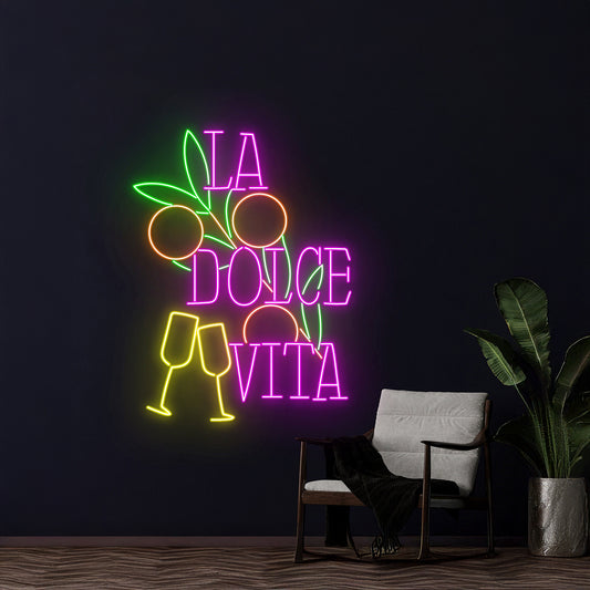 La Dolce Vita Led Sign