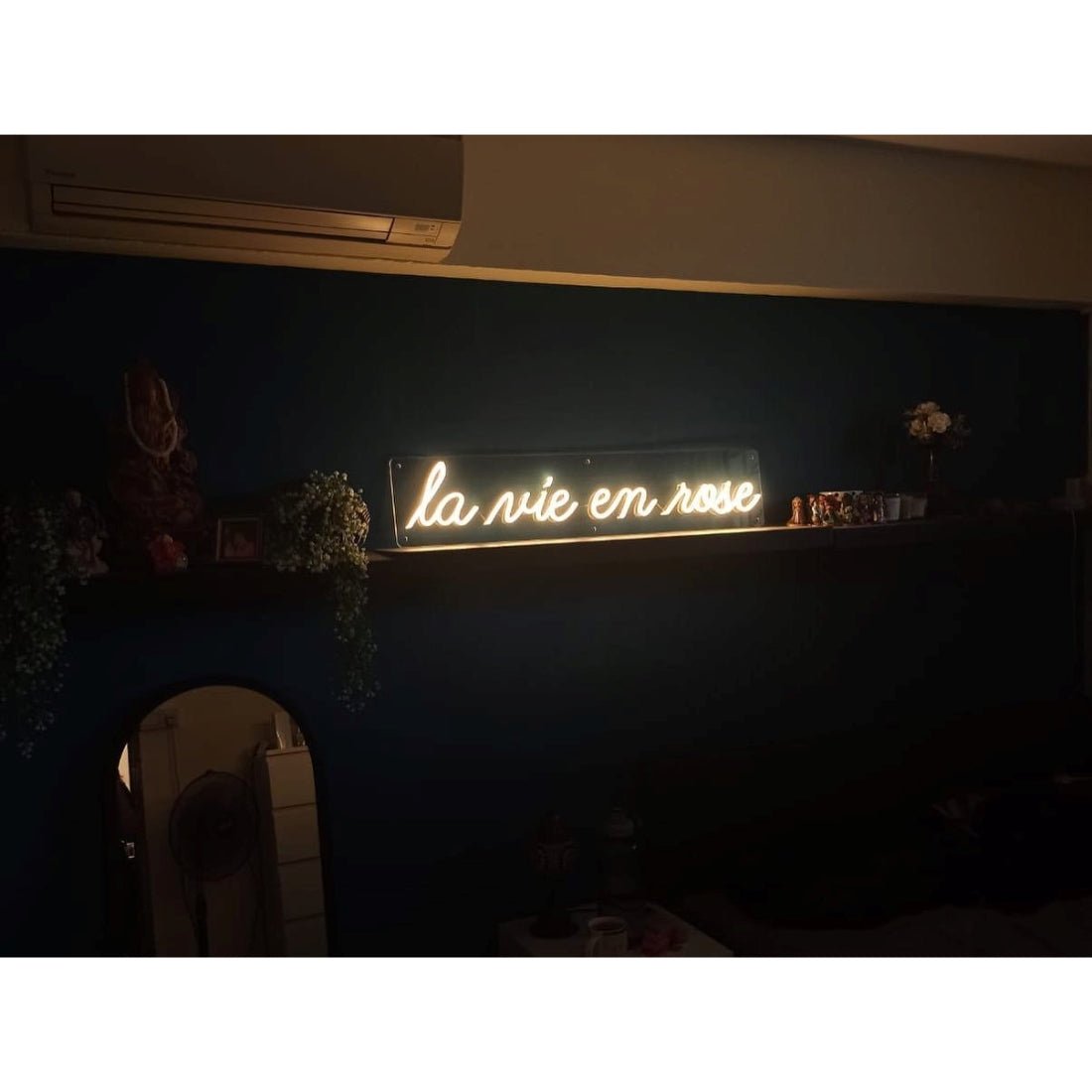 La Vie En Rose French Led Sign Business Neon Signs - Shineneon