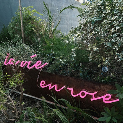 La Vie En Rose Led Neon Sign Wall Art | Shineneon