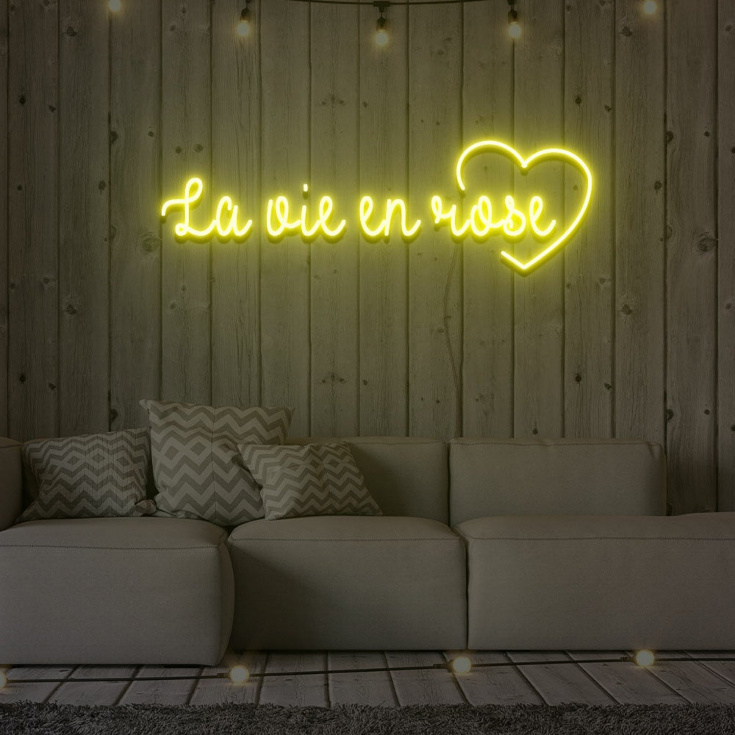 La Vie En Rose Neon Light Signs Bar Party Decoration | Shineneon
