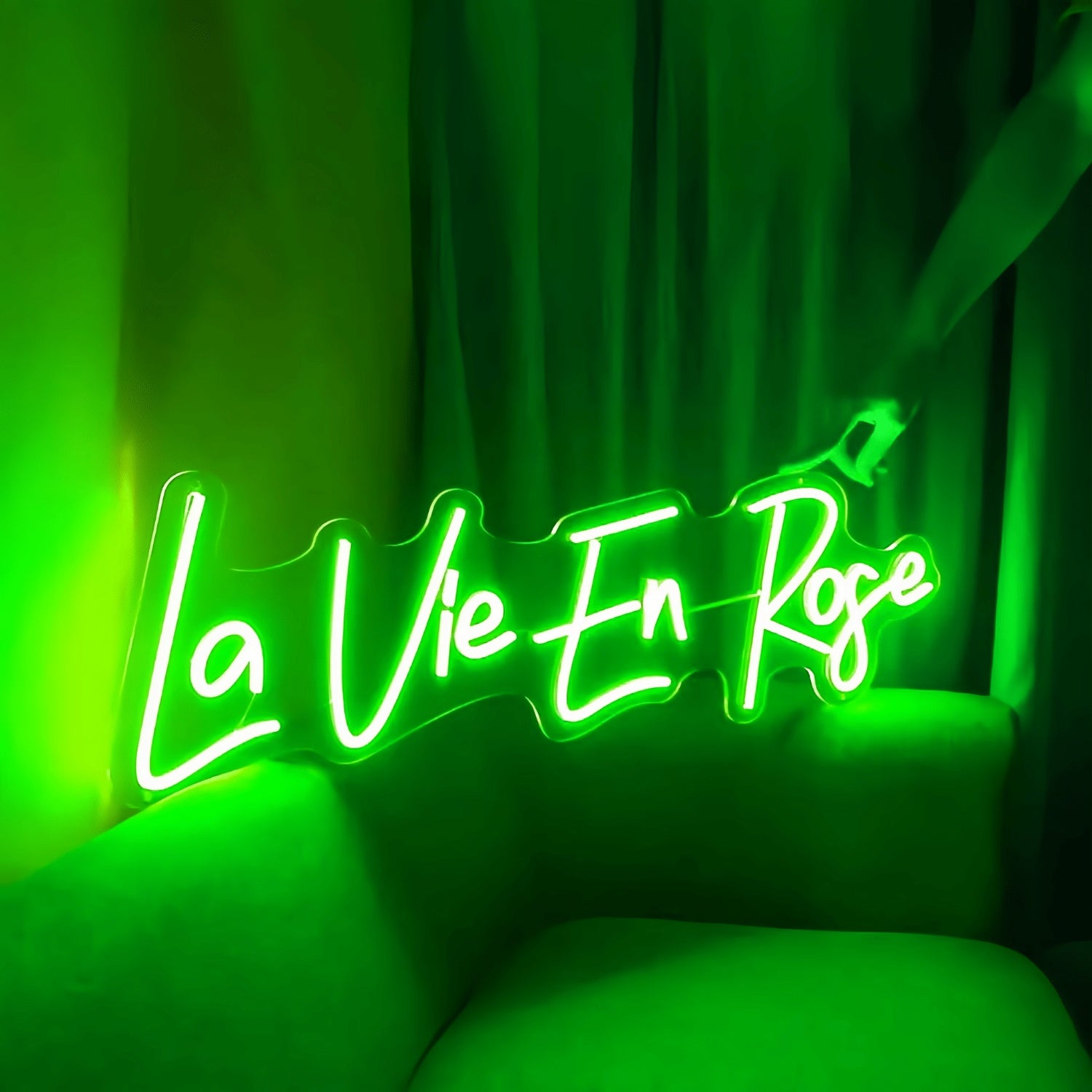 La Vie En Rose Neon Sign Illuminate Your Love Story | Shineneon