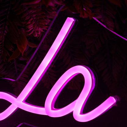 La Vie En Rosie Pink Led Neon Sign - Shineneon