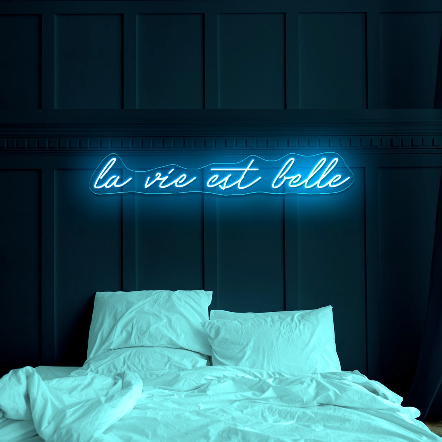 La Vie Est Belle Led Neon Wall Art