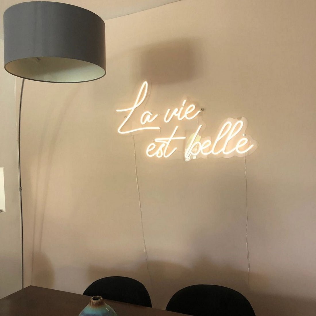 La Vie Est Belle Led Sign Business Neon Sign - Shineneon