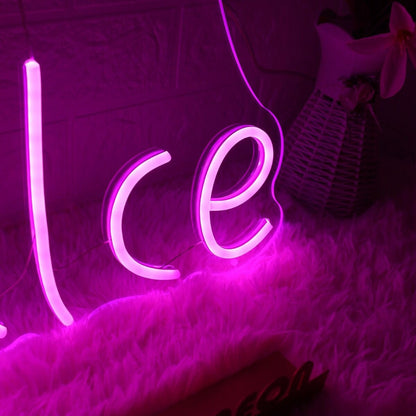 La Vie Est Dulce Purple Neon Sign | Shineneon