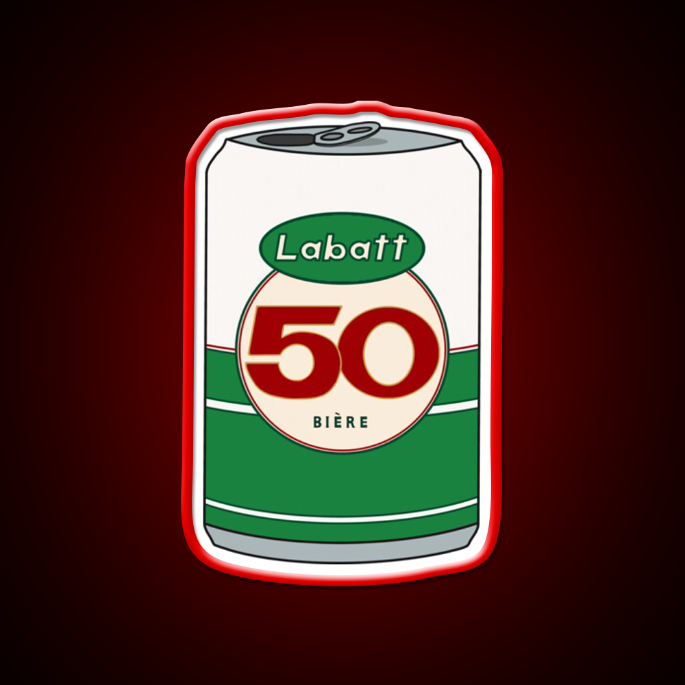 Labatt 50 Beer Can Beer Bar Decor Led Neon Sign Rgb Color - LED neon sign view 10