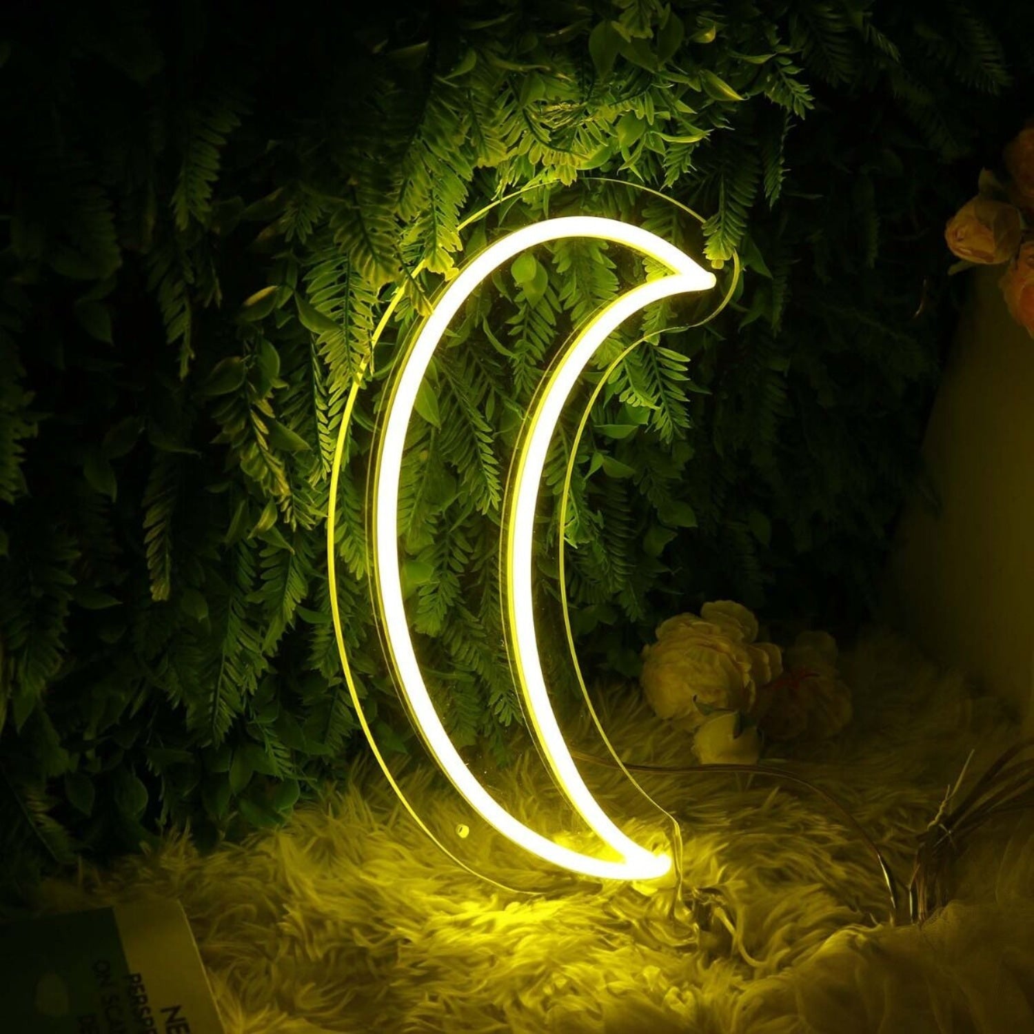 Lack Of Moon Yellow Led Neon Sign - Shineneon