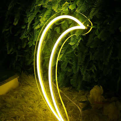 Lack Of Moon Yellow Led Neon Sign - Shineneon
