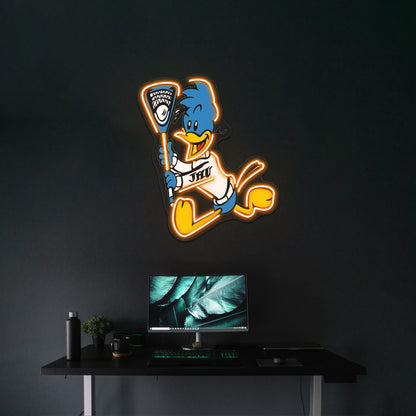 Lacrosse Tshirtjohns Hopkins Lacrosse Artwork Neon Signs For Sale - Shineneon