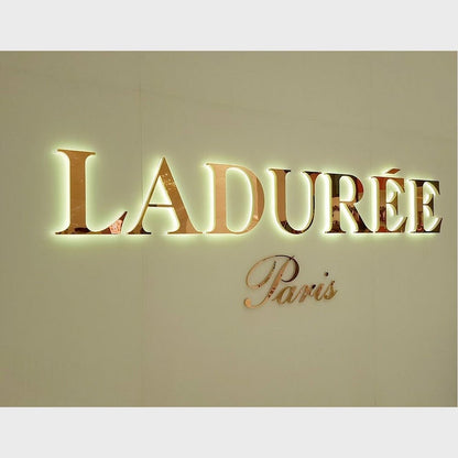 Laduree Paris 3D Backlit Channel Letters Led Light Sign - Shineneon