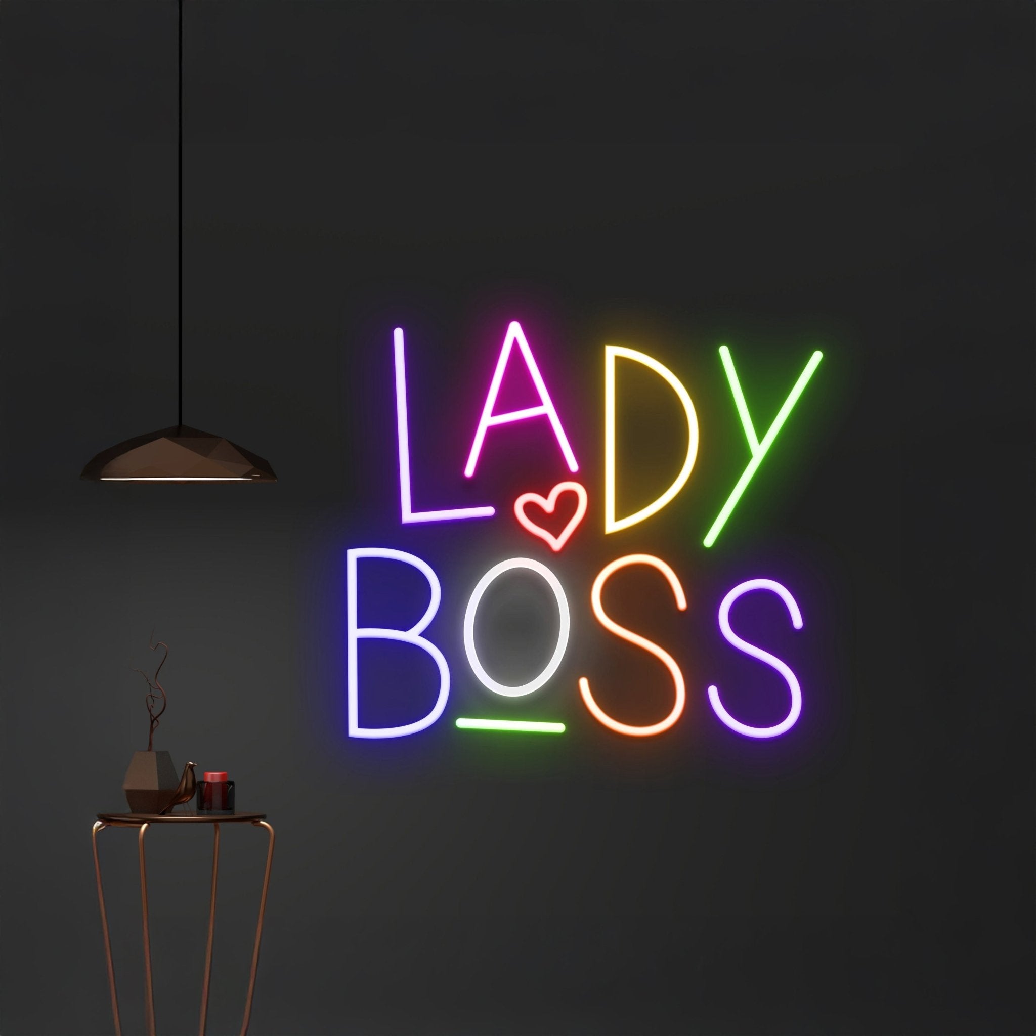 Lady Boss Neon Light - Shineneon