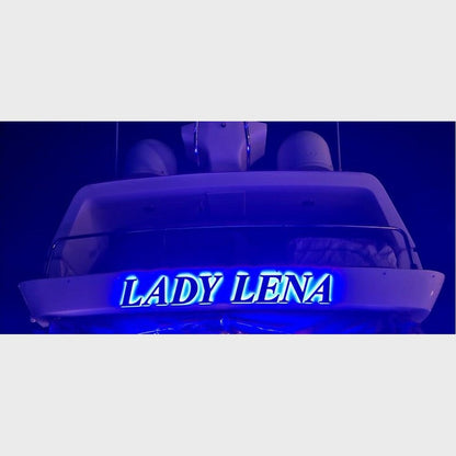 Lady Lena 3D Backlit Channel Letters Led Light Sign - Shineneon