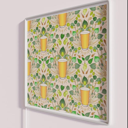 Lager Beer Garden Rgb Led Neon Sign