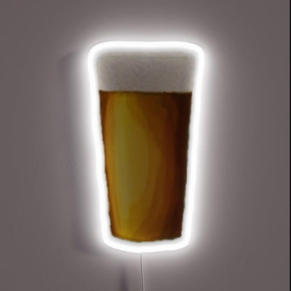 Lager Beer Rgb Led Neon Sign Bar Wall Decor