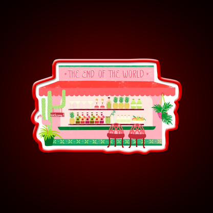 Laguna Inspired Springs Man Cave Bar Led Neon Sign Rgb Color