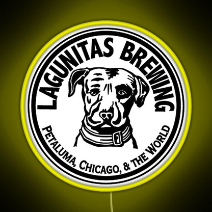 Lagunitas Craft Beer Rgb Neon Sign