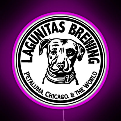 Lagunitas Craft Beer Rgb Neon Sign