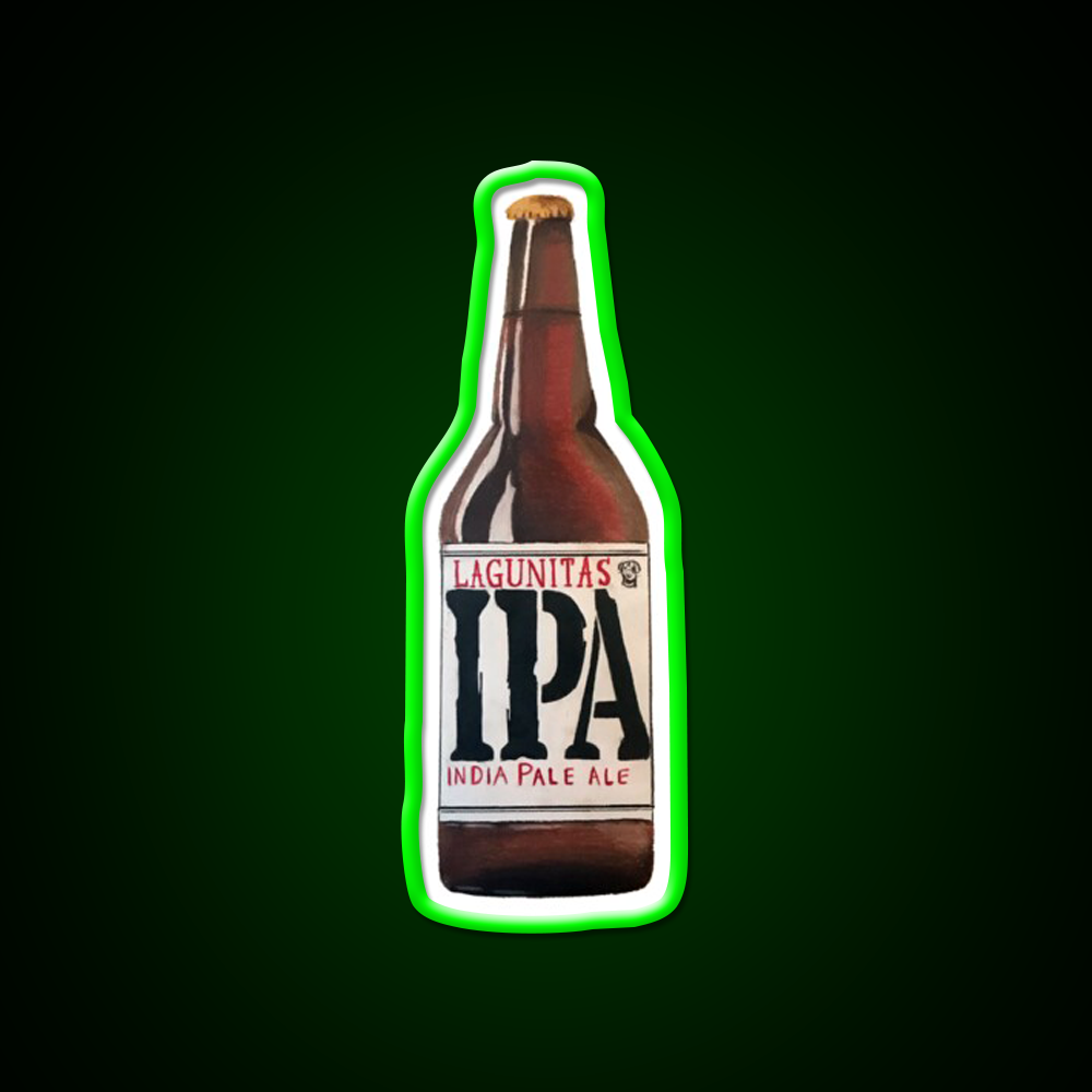 Lagunitas Ipa Bottle Beer Bar Decor Led Neon Sign Rgb Color - LED neon sign view 8