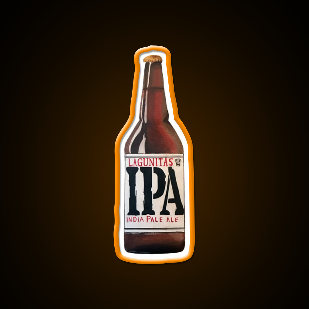 Lagunitas Ipa Bottle Beer Bar Decor Led Neon Sign Rgb Color - LED neon sign view 6