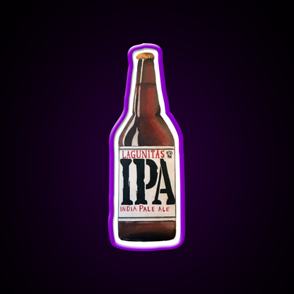 Lagunitas Ipa Bottle Beer Bar Decor Led Neon Sign Rgb Color - LED neon sign view 9