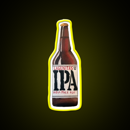 Lagunitas Ipa Bottle Beer Bar Decor Led Neon Sign Rgb Color - LED neon sign view 7